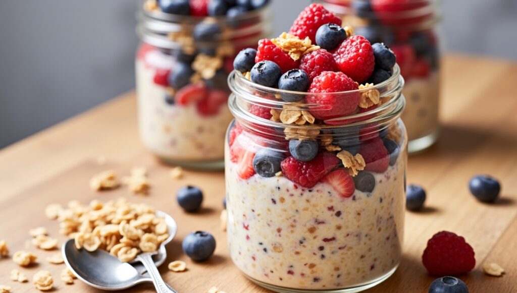 Easy Overnight Oats β A Healthy Breakfast You Can Prep in Minutes 5 Easy Overnight Oats