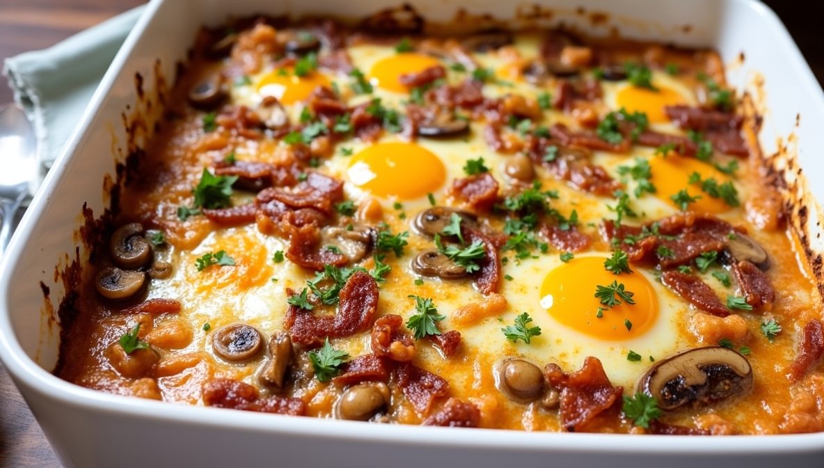 Irresistible Buttery Breakfast Casserole