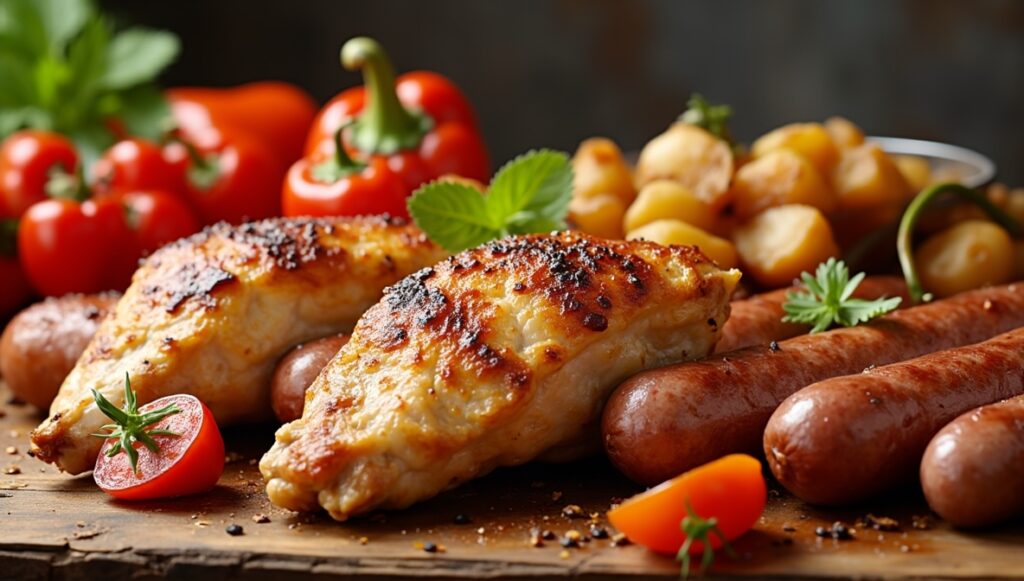 Chicken, Sausage, Peppers, and Potatoes β A Flavor-Packed One-Pan Meal 7 Chicken, Sausage, Peppers, and Potatoes