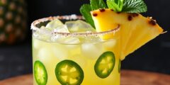 Pineapple Jalapeño Margarita