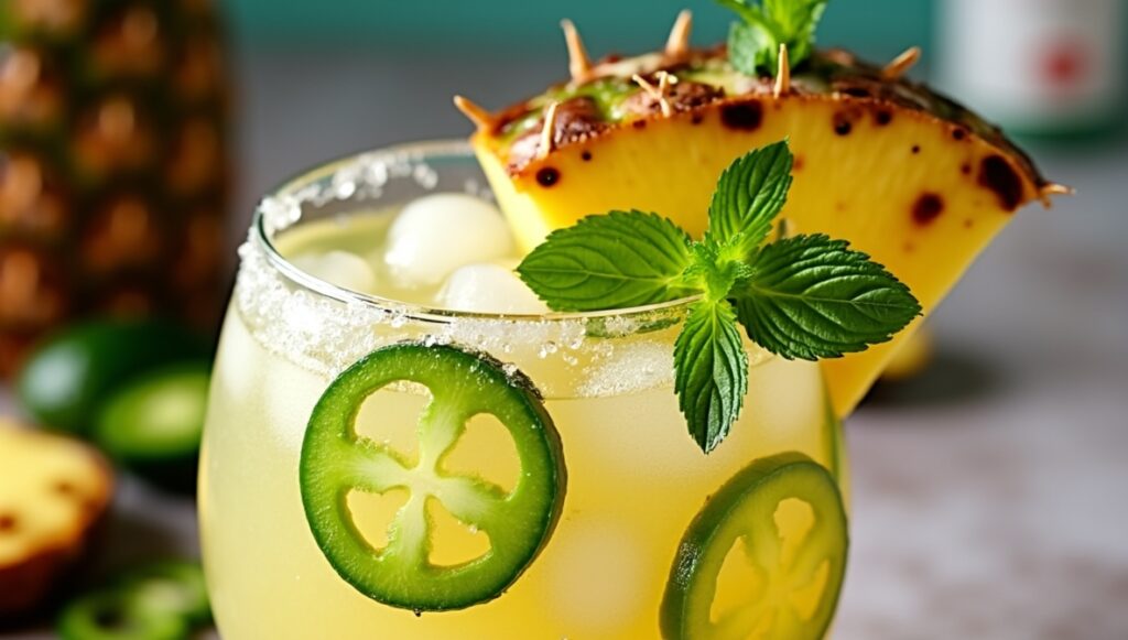 Your New Favorite Cocktail: Sweet & Spicy Pineapple Jalapeño Margarita 7 Pineapple Jalapeño Margarita
