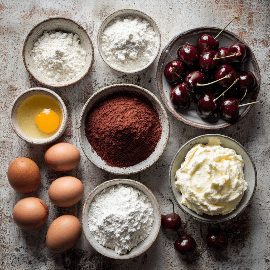 Black Forest Cake (Revival): The Ultimate 5-Star Favorite You’ll Love 7 Ingredients for Black Forest Cake revival