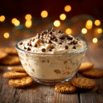 Booty Dip Recipe: Creamy No-Bake Sweet Dip You’ll Love 5 Recipe card for Booty Dip with dessert in background