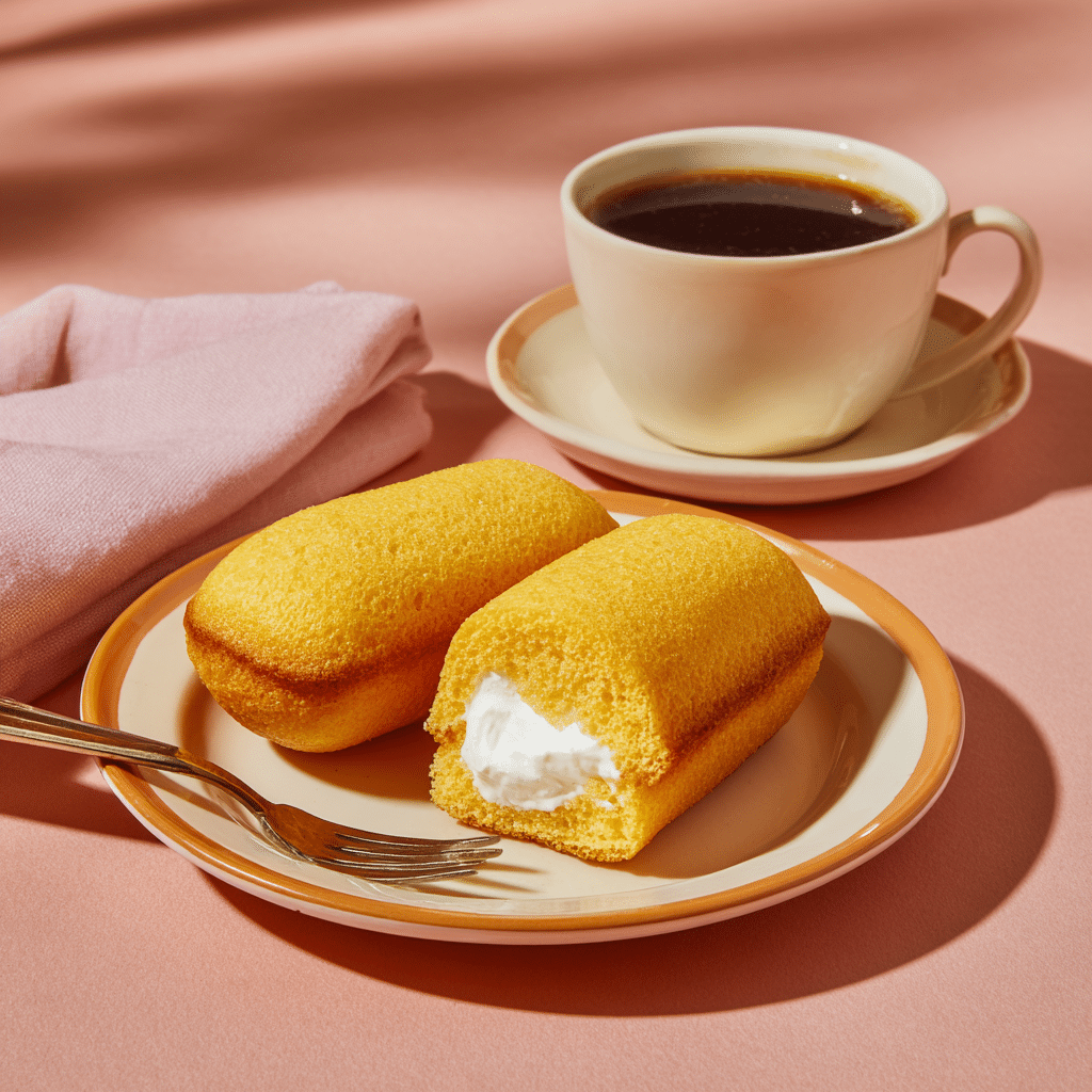 Homemade Twinkies That Taste Better Than the Original 11 Sliced Homemade Twinkie on Plate