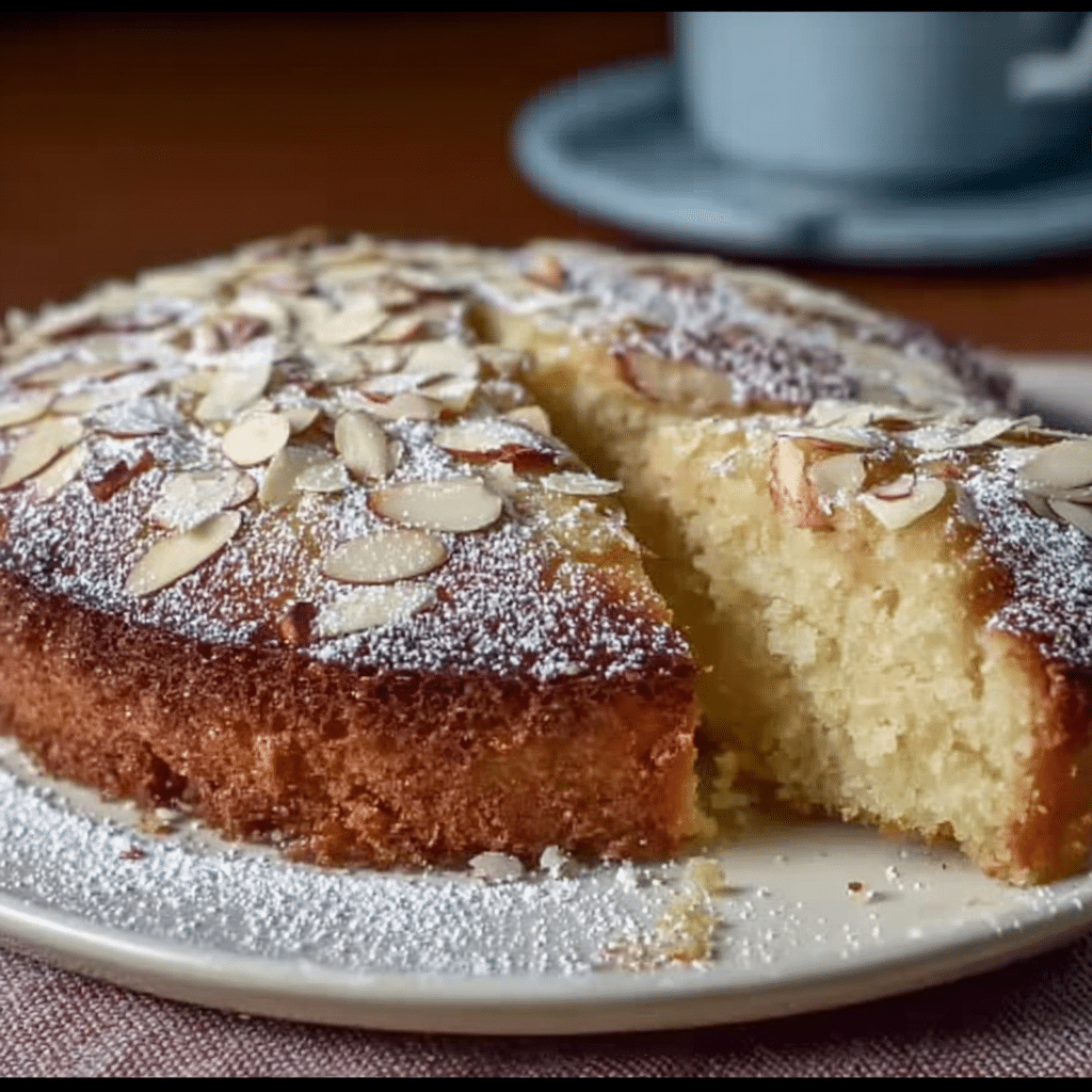 Almond Cake with Ricotta