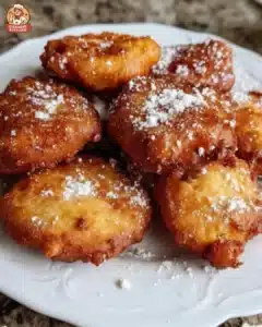 Delicious Italian ricotta fritters served as a snack or appetizer.