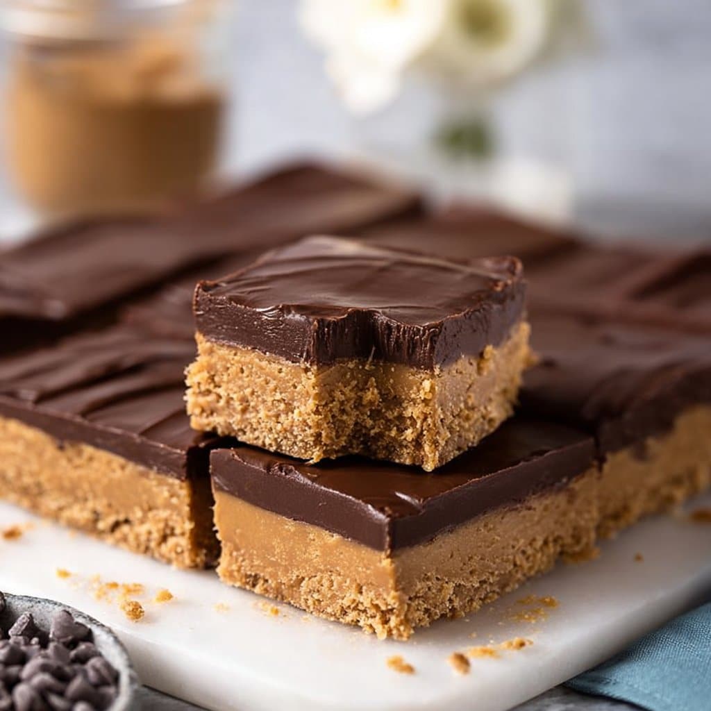 Chocolate Peanut Butter Squares