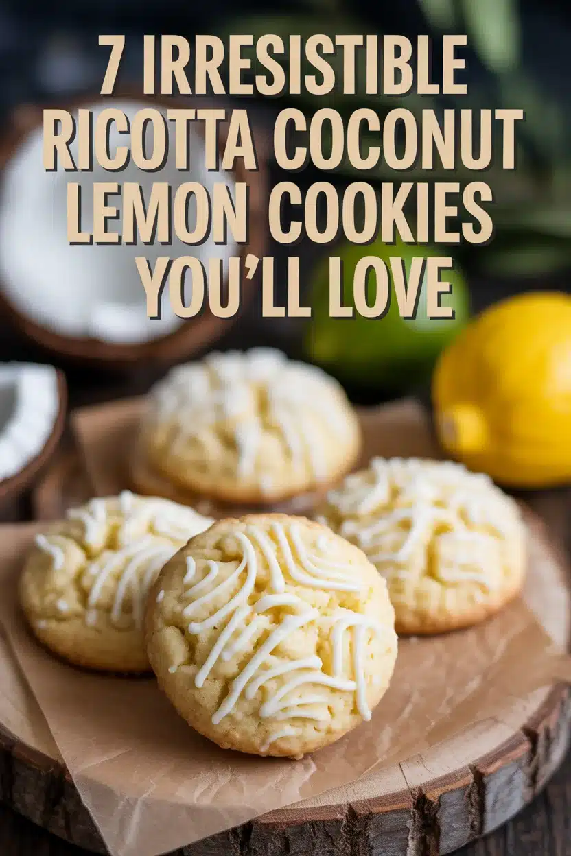 7 Irresistible Ricotta Coconut Lemon Cookies You'll Love 10 7 Irresistible Ricotta Coconut Lemon Cookies You'll Love