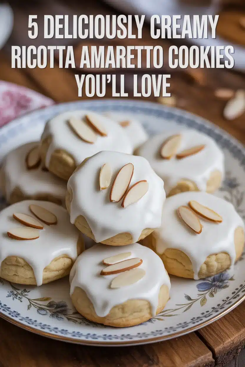 5 Deliciously Creamy Ricotta Amaretto Cookies You’ll Love 10 5 Deliciously Creamy Ricotta Amaretto Cookies You’ll Love