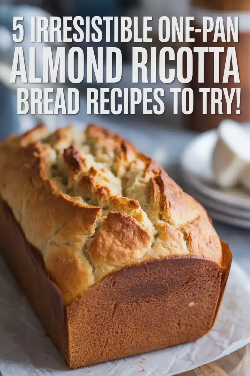 5 Irresistible One-Pan Almond Ricotta Bread Recipes to Try! 10 5 Irresistible One-Pan Almond Ricotta Bread Recipes to Try!