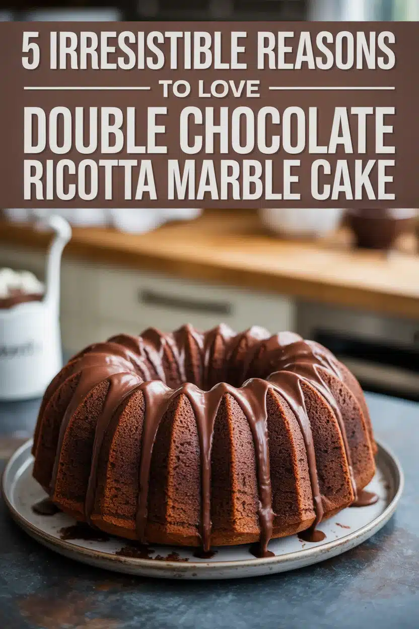 5 Irresistible Reasons to Love Double Chocolate Ricotta Marble Cake 10 Double Chocolate Ricotta Marble Cake