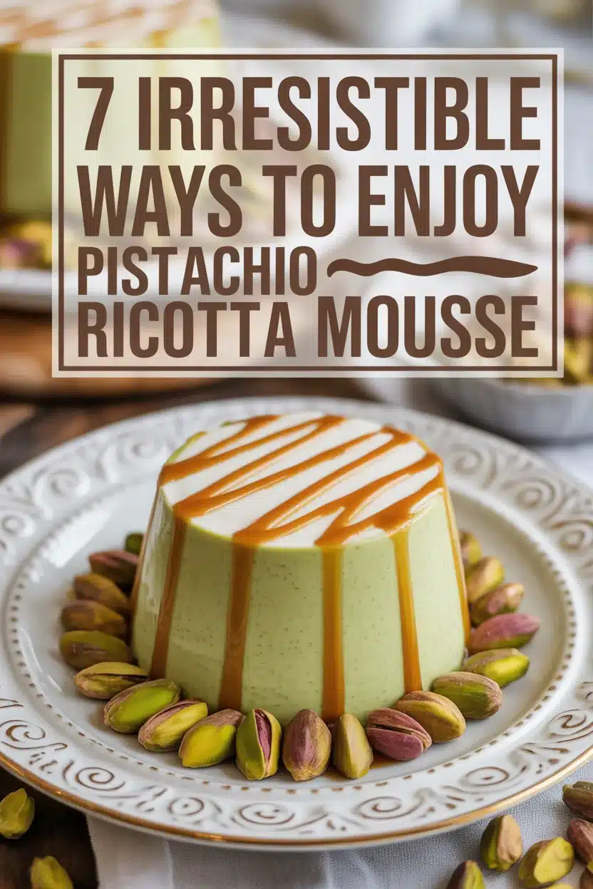 7 Irresistible Ways to Enjoy Pistachio Ricotta Mousse 10 7 Irresistible Ways to Enjoy Pistachio Ricotta Mousse