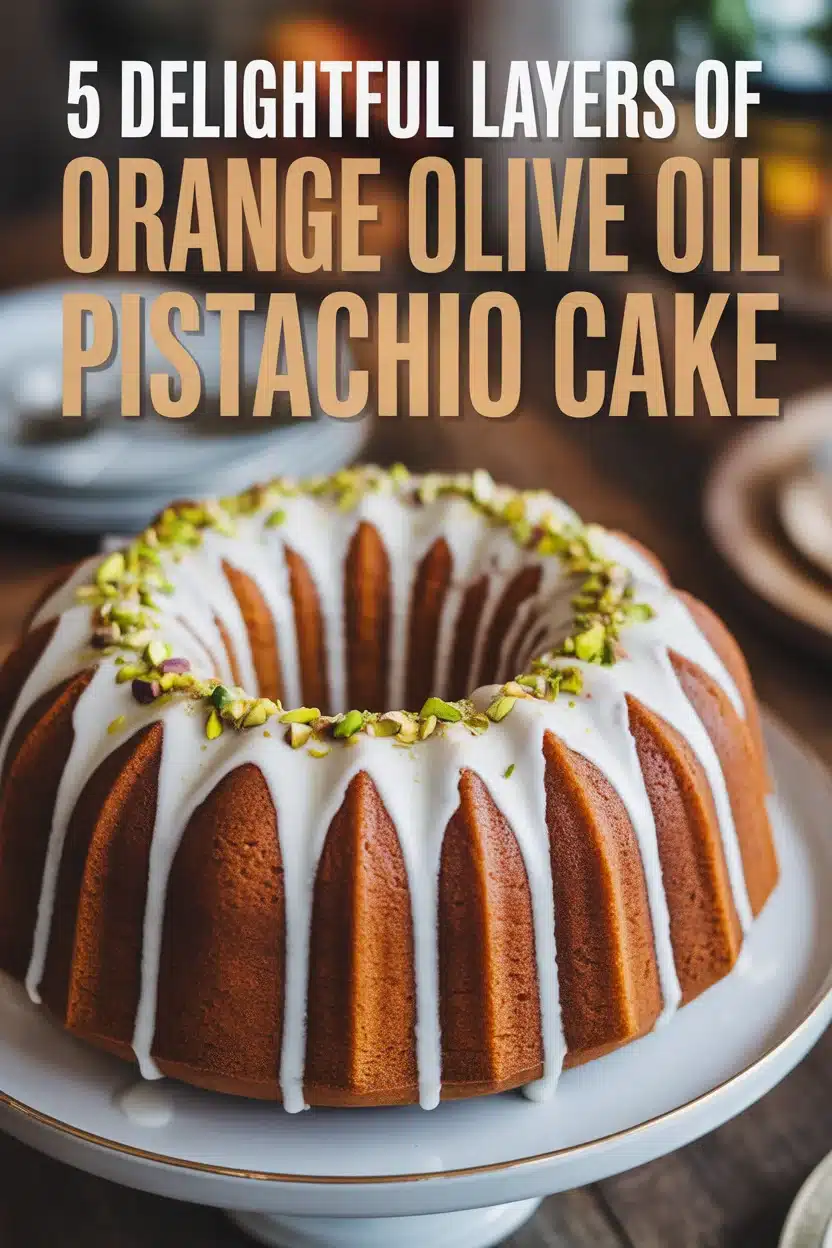 5 Delightful Layers of Orange Olive Oil Pistachio Cake 10 5 Delightful Layers of Orange Olive Oil Pistachio Cake