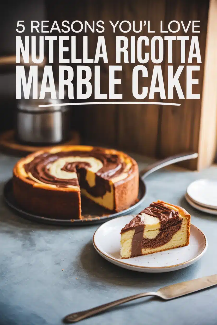 5 Reasons You'll Love Nutella Ricotta Marble Cake 10 5 Reasons You'll Love Nutella Ricotta Marble Cake