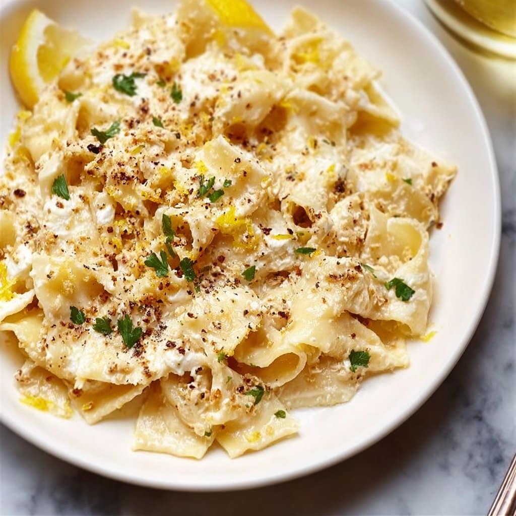 Lemon Ricotta Pasta