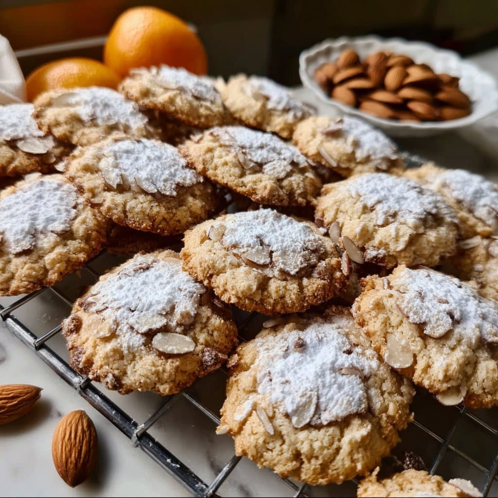 Sicilian Almond Ricciarelli Cookies