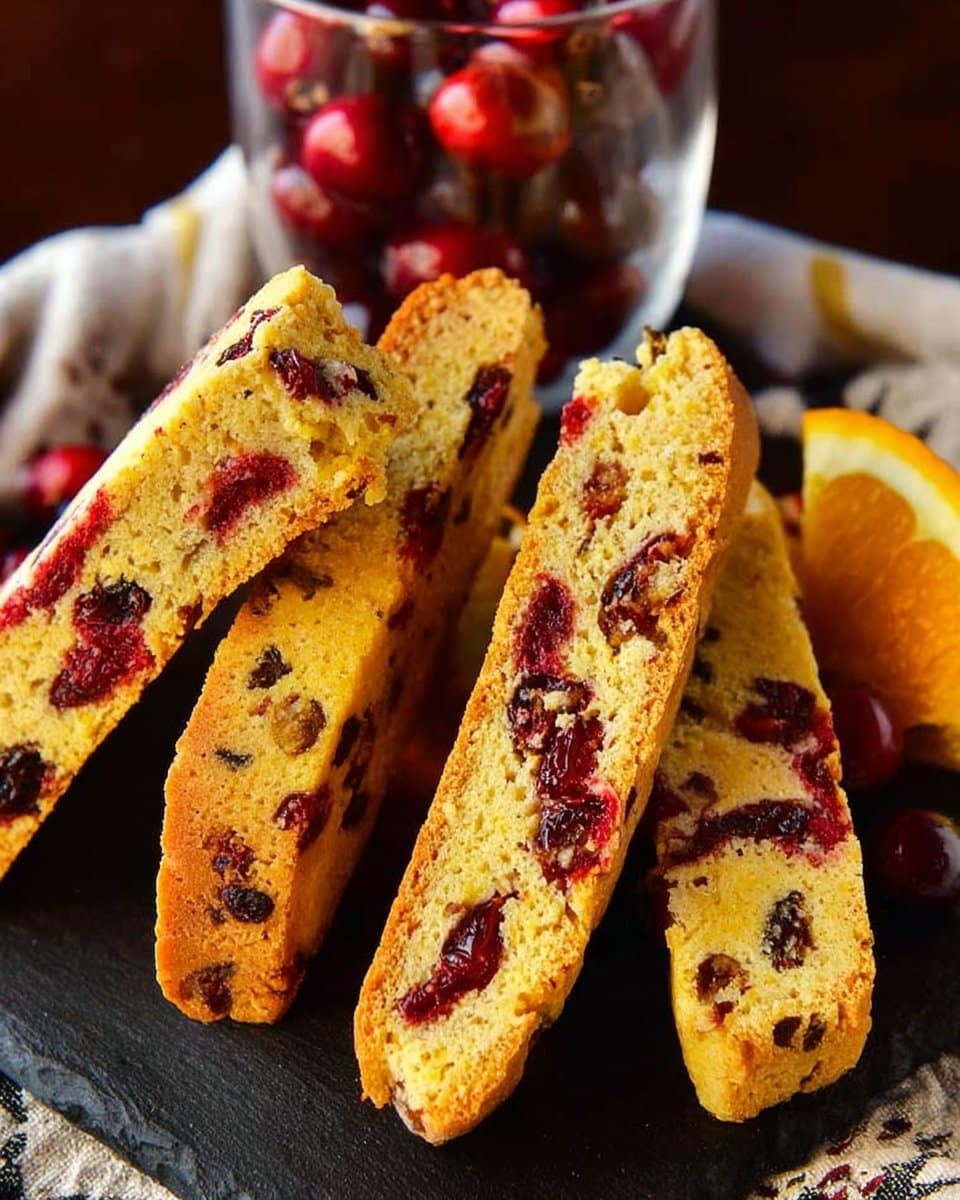 Cranberry-Orange Biscotti