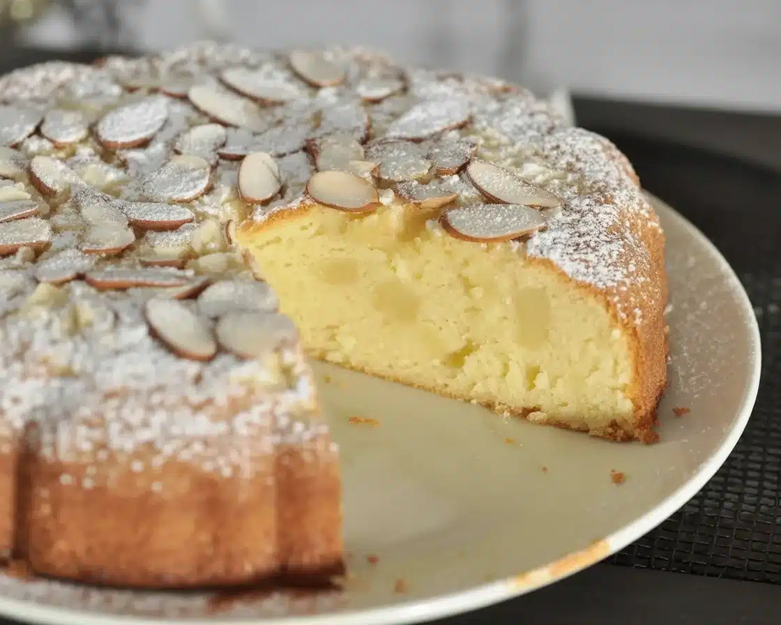 6 Irresistible Reasons to Love Lemon Almond Ricotta Bundt Cake 6 Lemon Almond Ricotta Bundt Cake topped with almond drizzle and lemon zest.