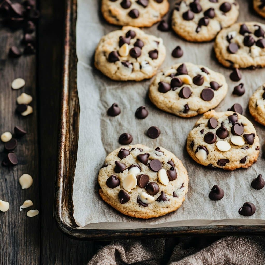 Almond Ricotta Chocolate Chip Cookies