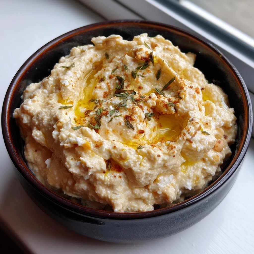 Velvet White Bean Dip with Ricotta