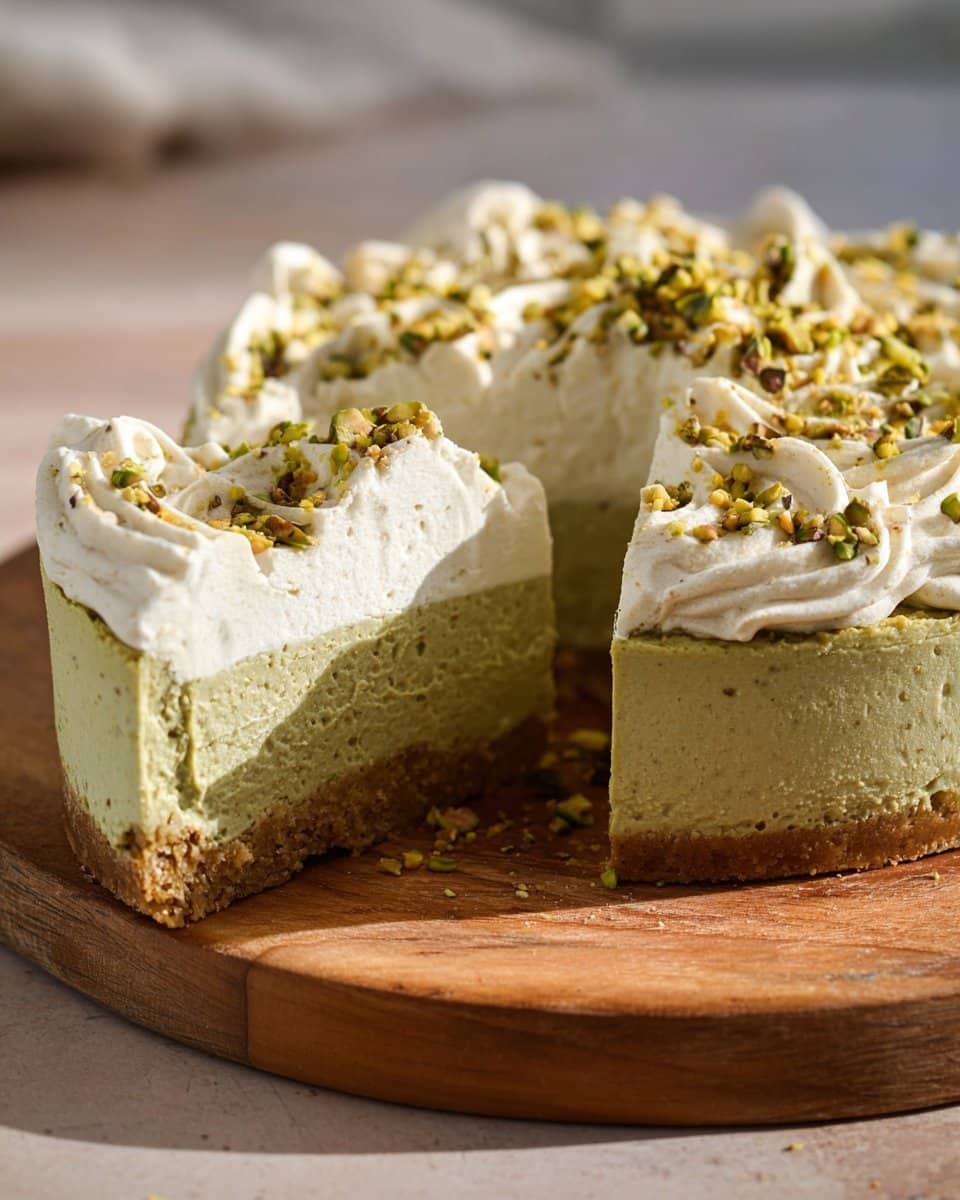 Pistachio Cheesecake
