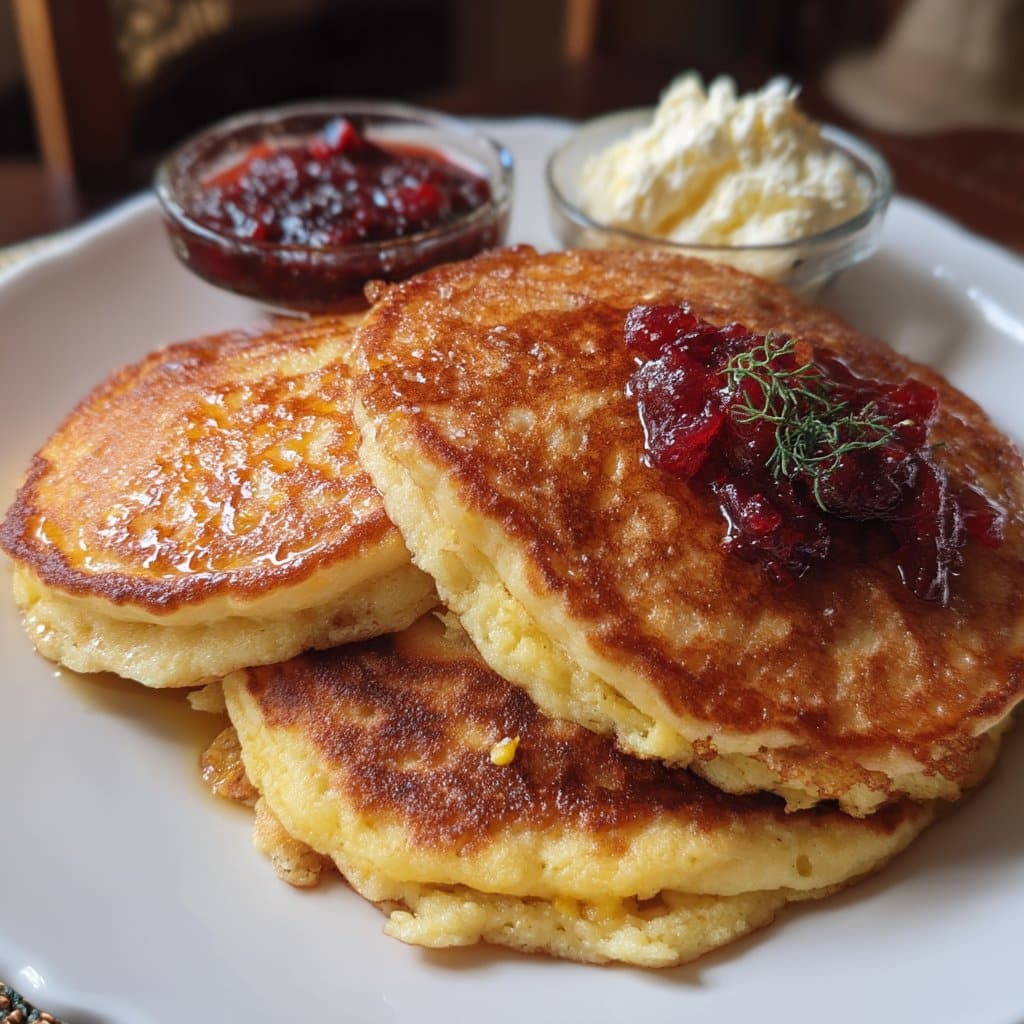 Orange Ricotta Pancakes