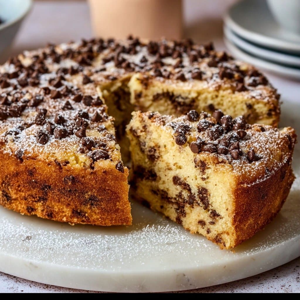 Chocolate Chip Ricotta Cake