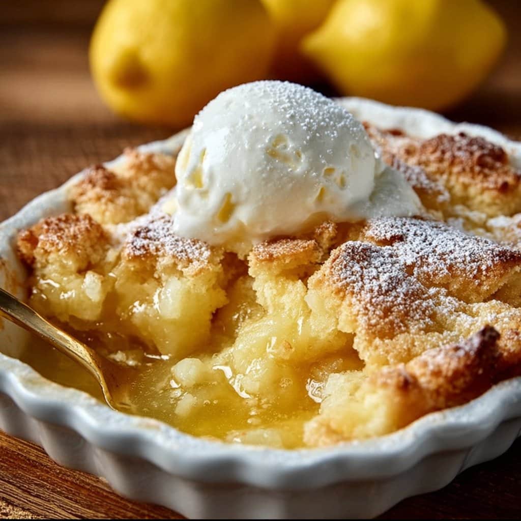 Lemon Cobbler Magic