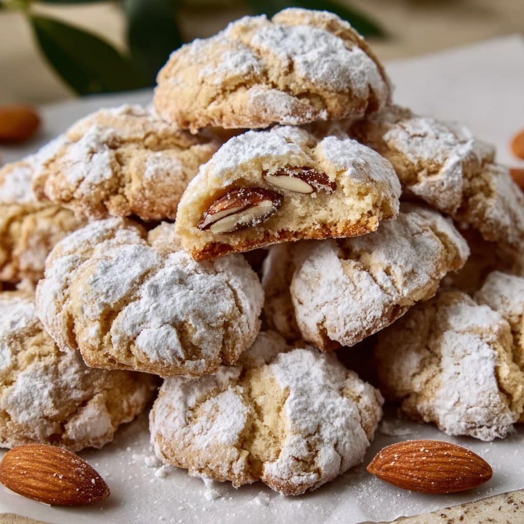 Ricciarelli Italian Almond Cookies