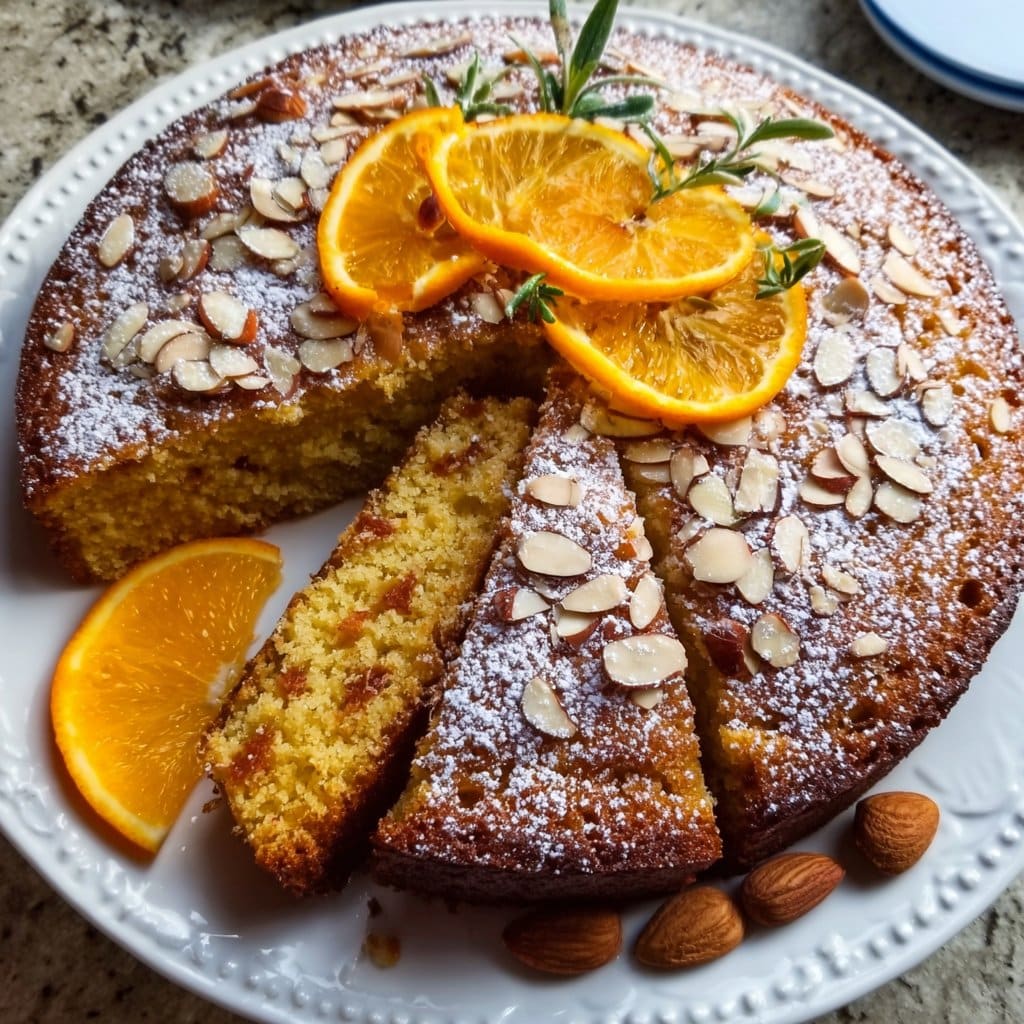 Almond Orange Olive Oil Cake 5 Almond Orange Olive Oil Cake