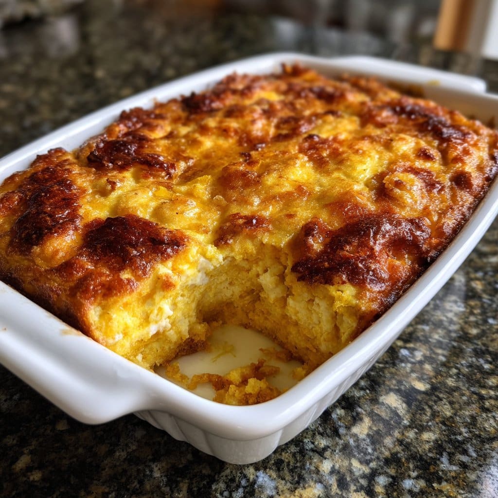 Pumpkin Ricotta Breakfast Bake