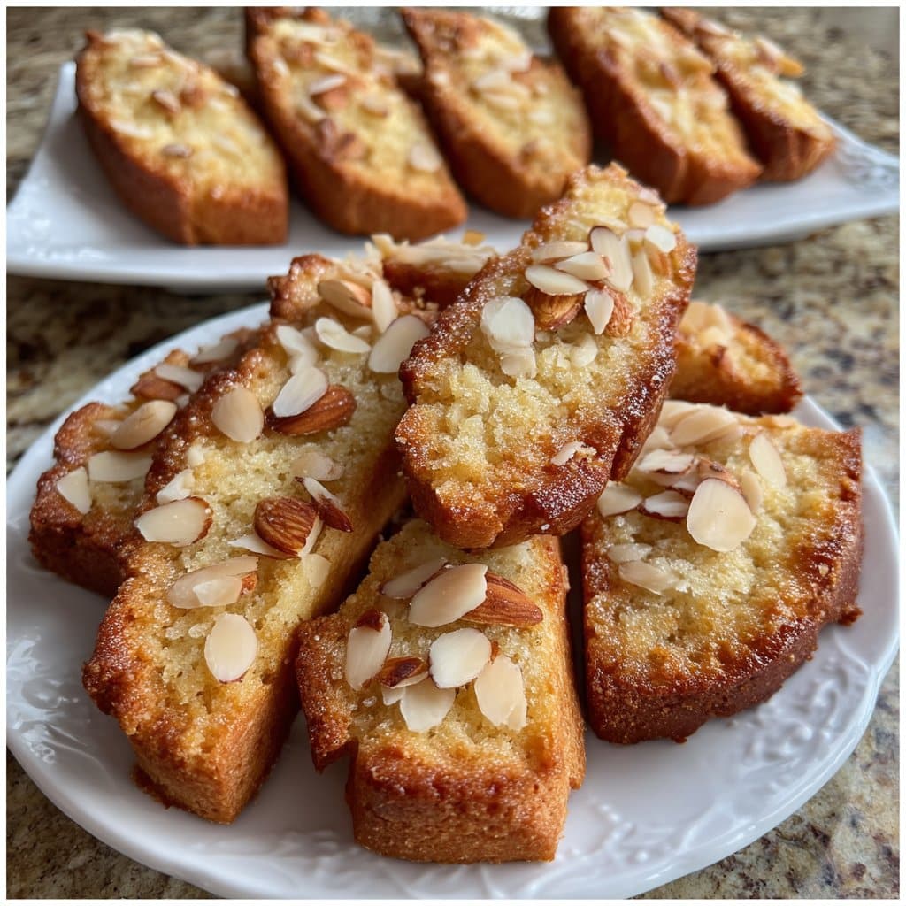 Limoncello Almond Biscotti