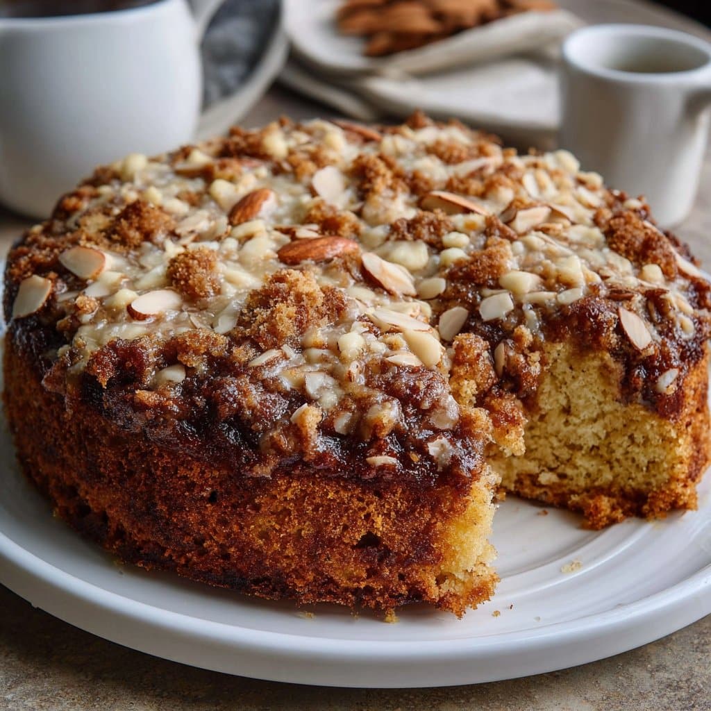 Cinnamon Almond Coffee Cake