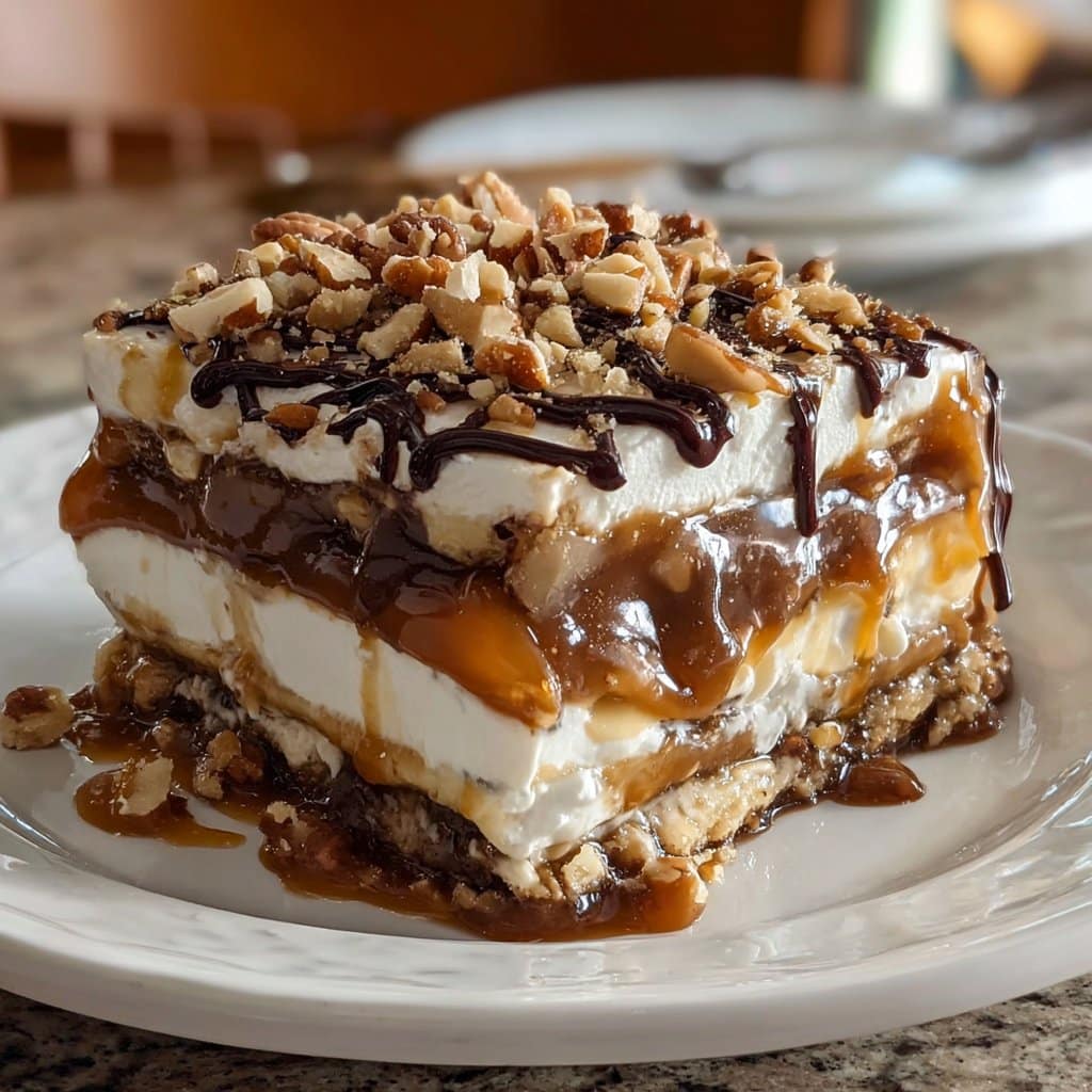 No-Bake Turtle Lasagna Dessert 4 No-Bake Turtle Lasagna Dessert: A Delightful Treat!