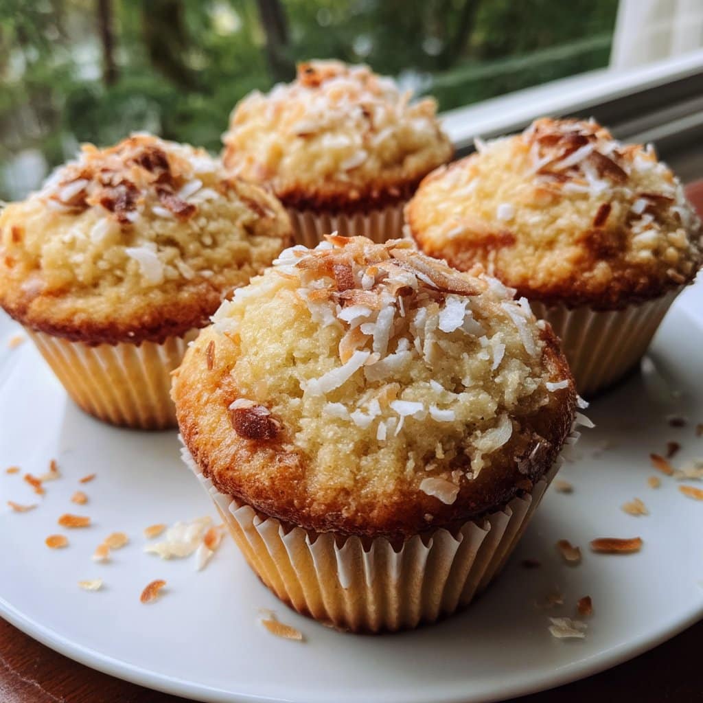 Coconut Almond Ricotta Cupcakes 4 Coconut Almond Ricotta Cupcakes