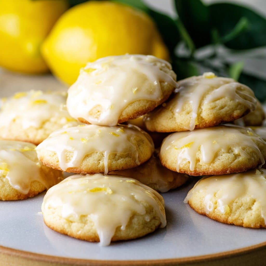 Lemon Ricotta Cookies with Lemon Glaze 4 Lemon Ricotta Cookies with Lemon Glaze