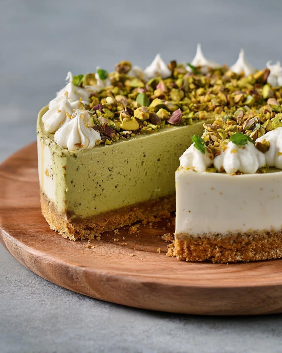 Pistachio Cheesecake