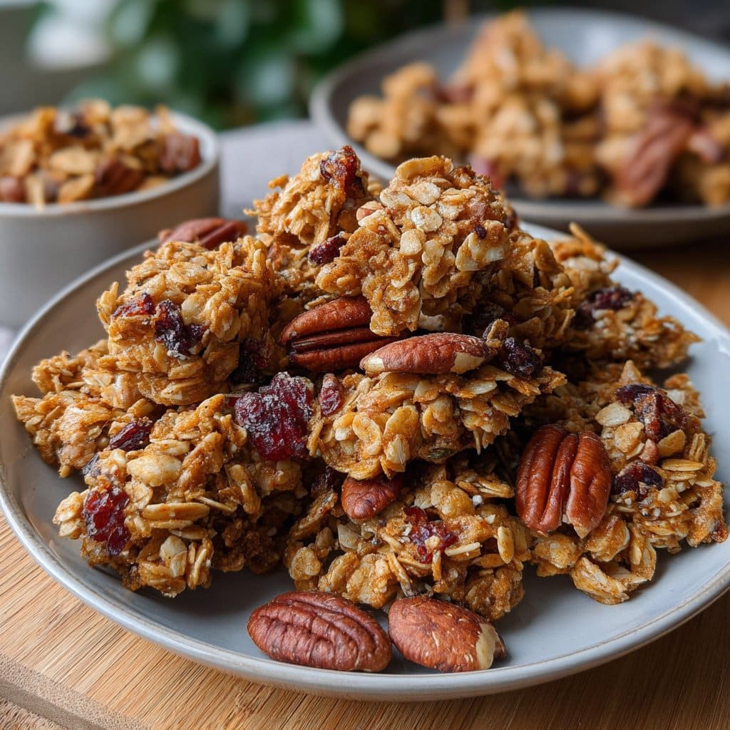 Maple Pecan Almond Granola