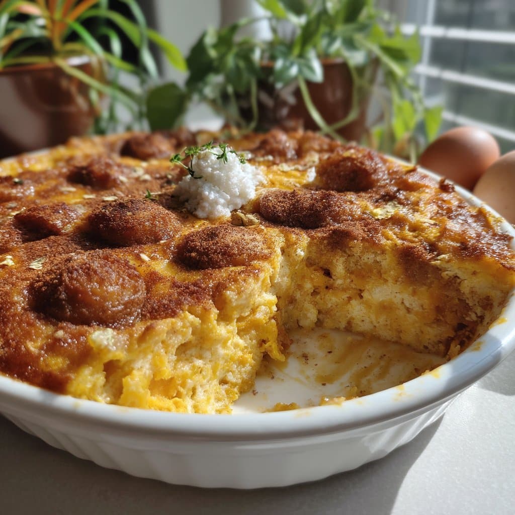Autumn Dreams Pumpkin Ricotta Bake