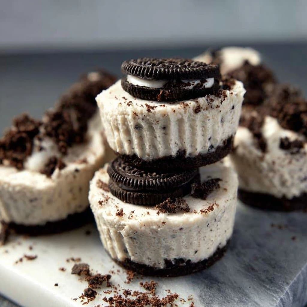 Healthy No-Bake Oreo Cheesecake Bites Recipe