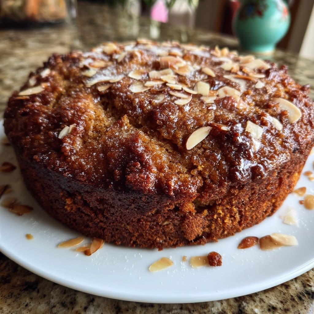Winter Spice Almond Coffee Cake