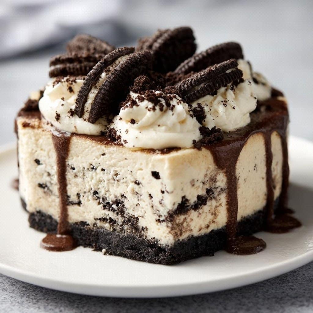No Bake Oreo Cheesecake