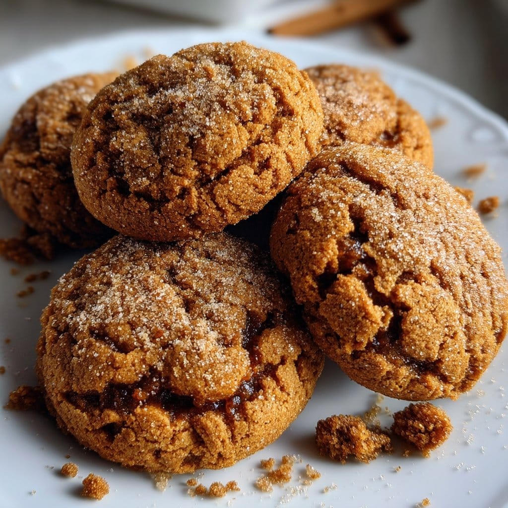 Spiced Gingerbread Tea Cookies