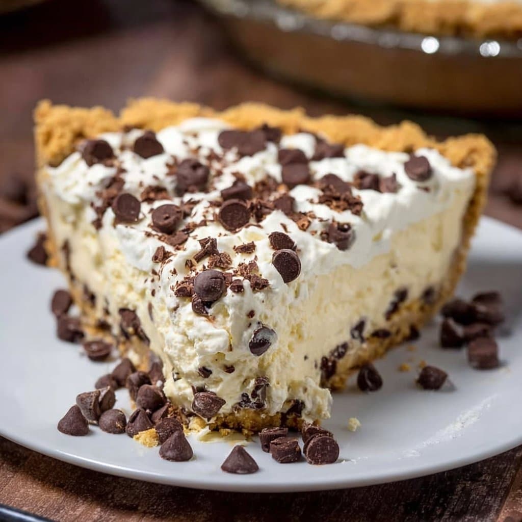 Chocolate Chip Cannoli Pie 4 Chocolate Chip Cannoli Pie