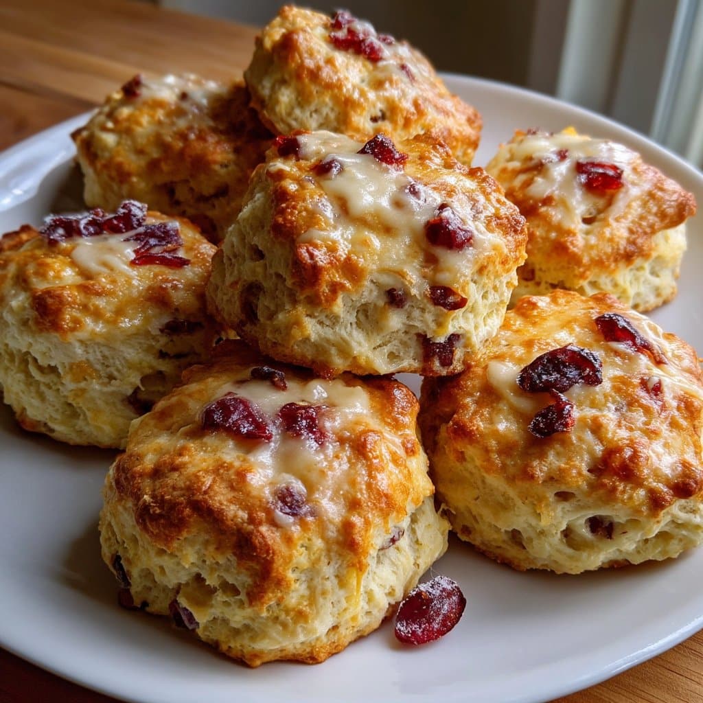 Cranberry Orange Ricotta Scones 4 Cranberry Orange Ricotta Scones