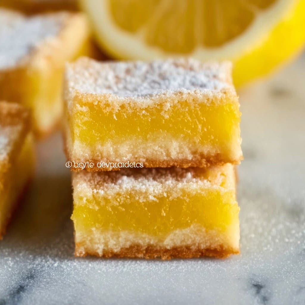 Super Easy Lemon Bars