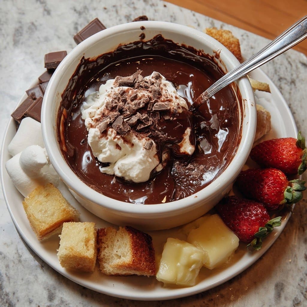 Mascarpone Chocolate Fondue