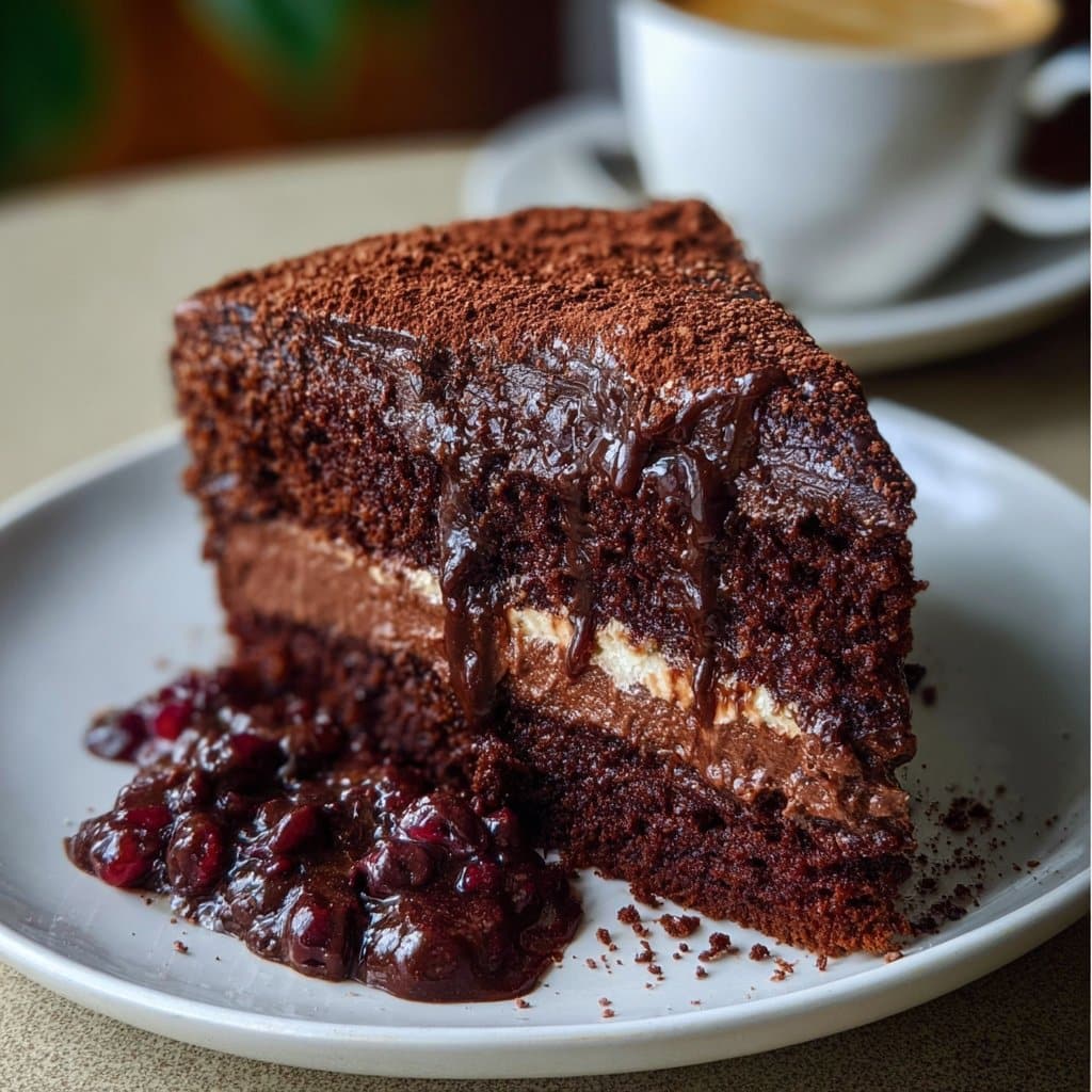 Velvet Chocolate Espresso Cake