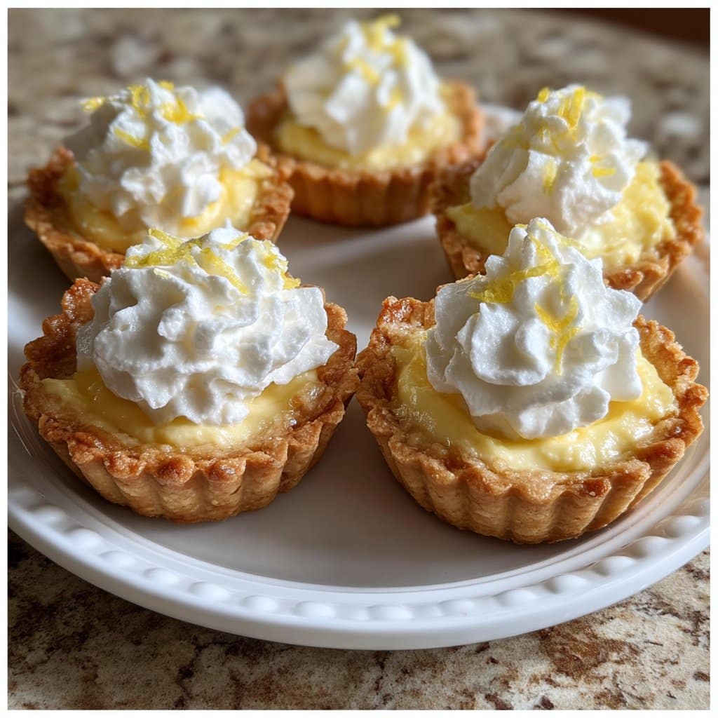 Lemon Mascarpone Tartlets