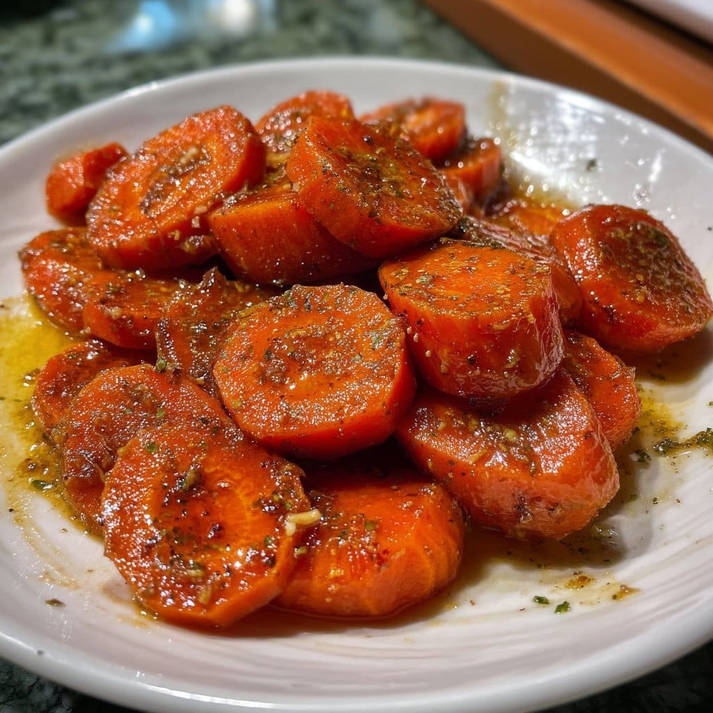 Honey Ginger Glazed Carrots